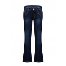 Moodstreet Stretch Flared jeans dark used MNOOS-5609